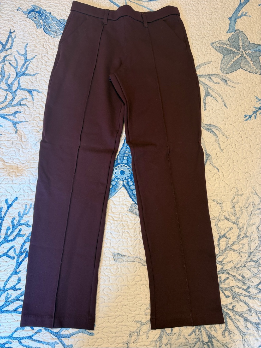 Ladies Lee Front Pleated Pants